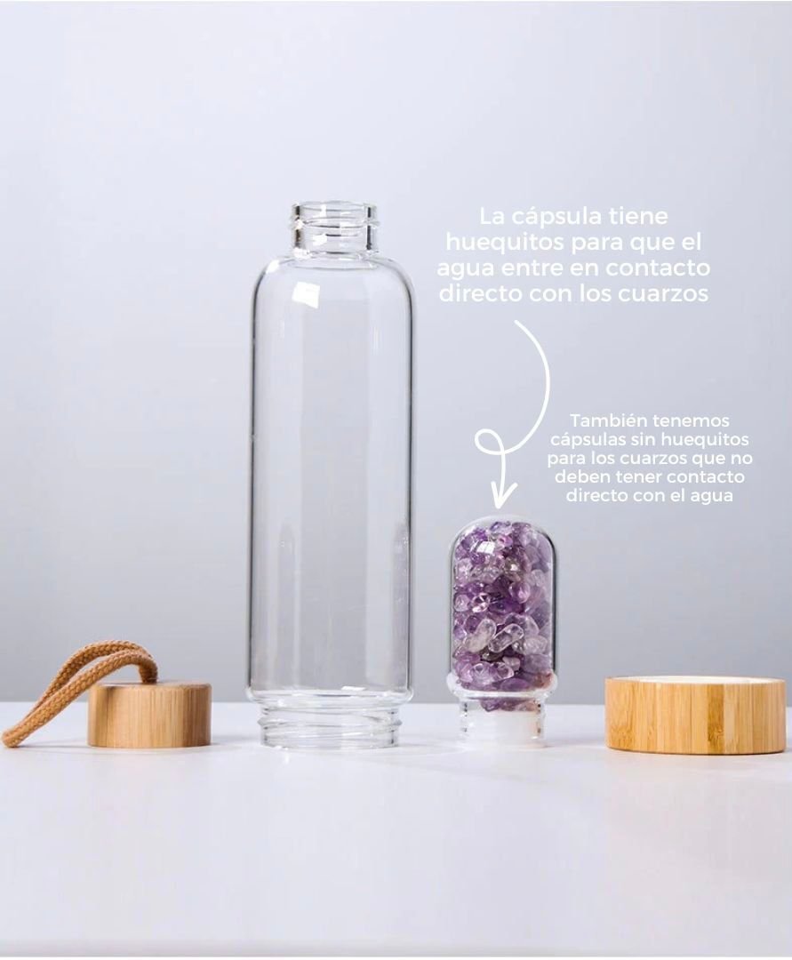Botella de Bambú con Cápsula Energética - Imagen 2