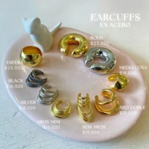 Earcuffs en Acero