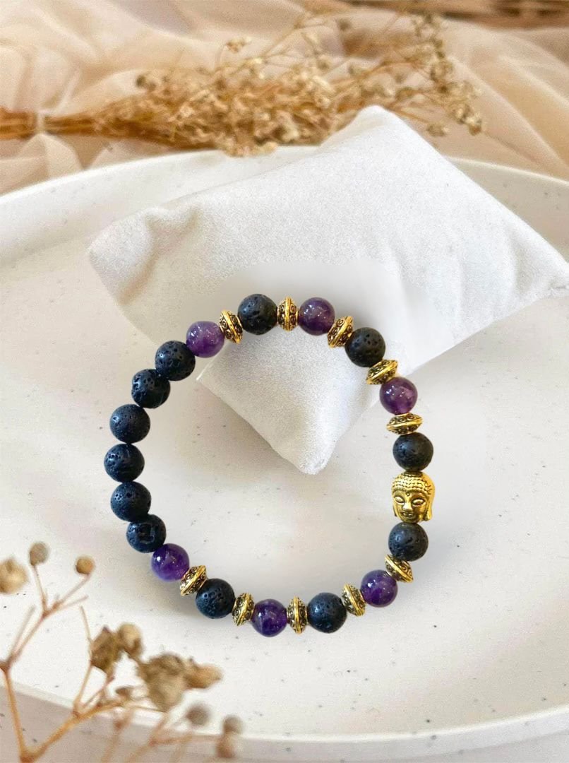 Pulseras con Piedra Volcánica - Imagen 2