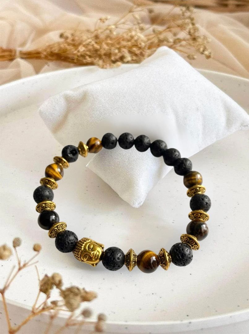 Pulseras con Piedra Volcánica