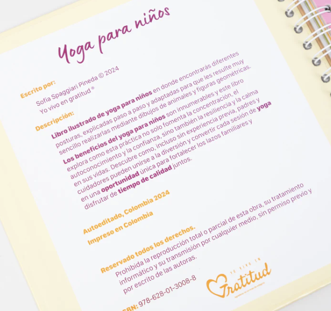 Libro de Yoga para niños - Imagen 2