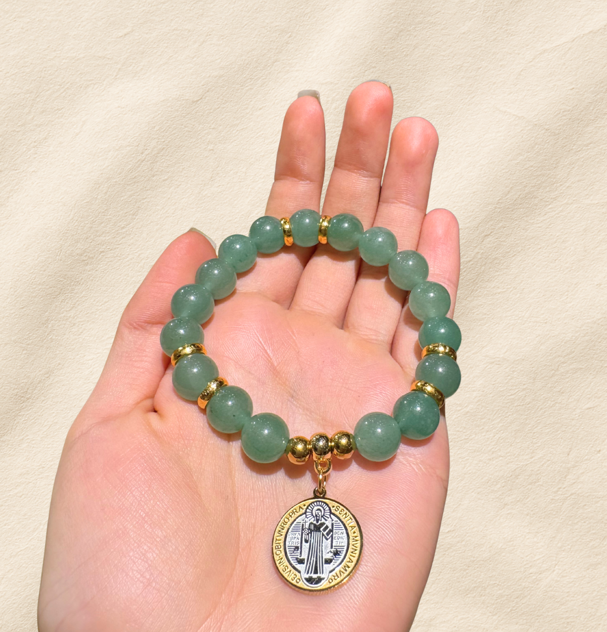 Pulsera San Benito Esferas - Imagen 4