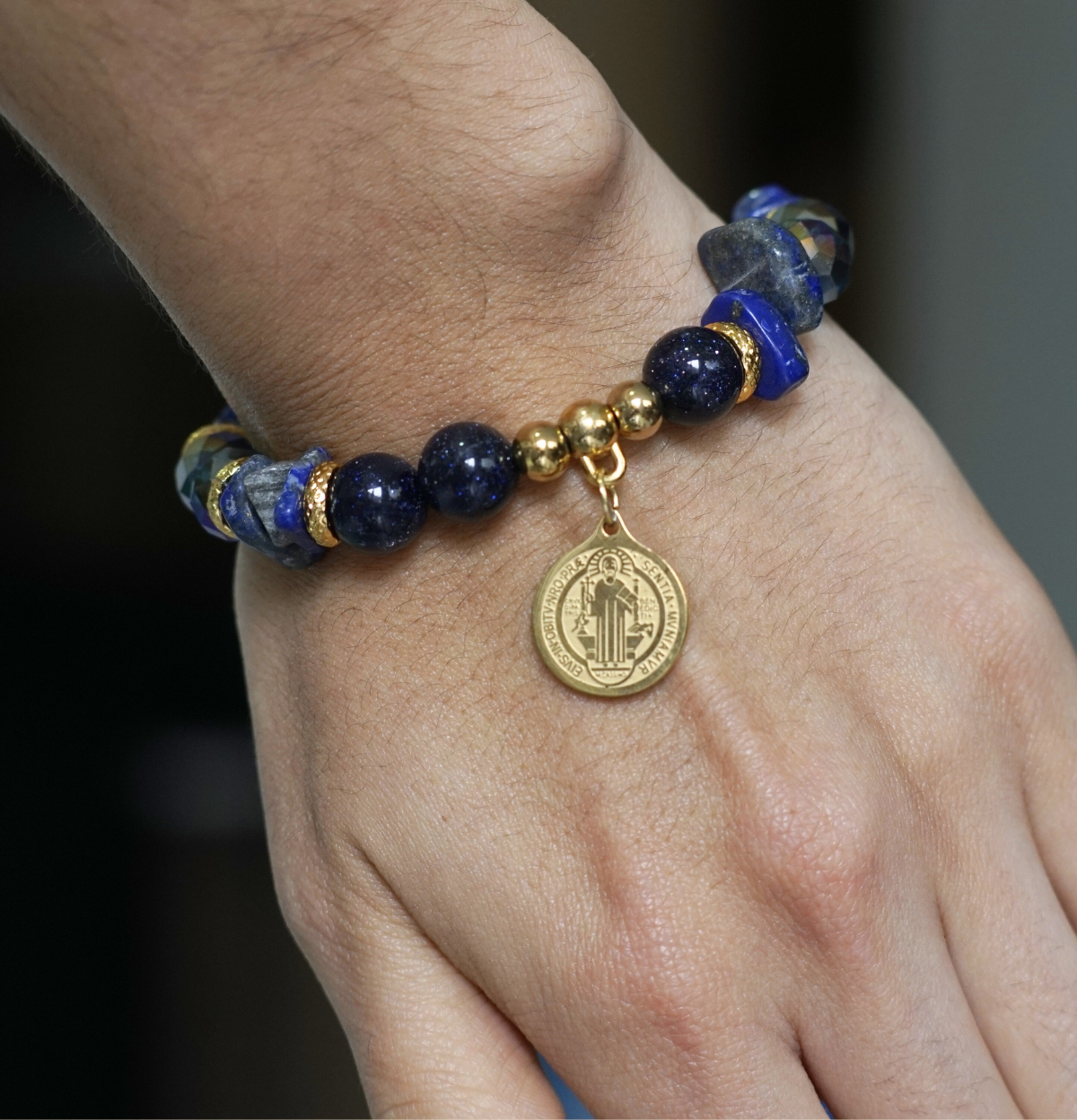 Pulsera San Benito Esferas - Imagen 11
