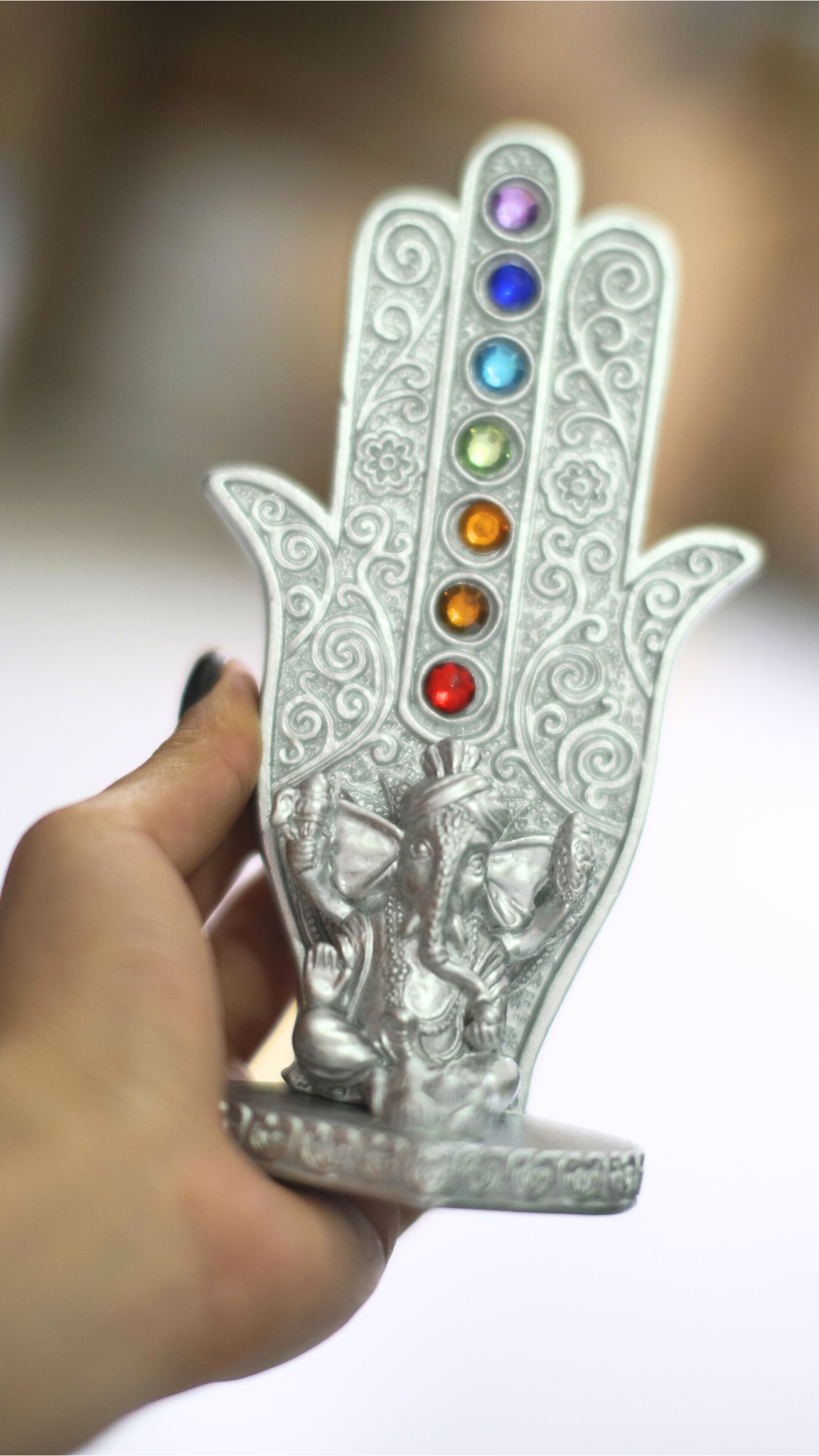 Porta Incienso 7 chakras